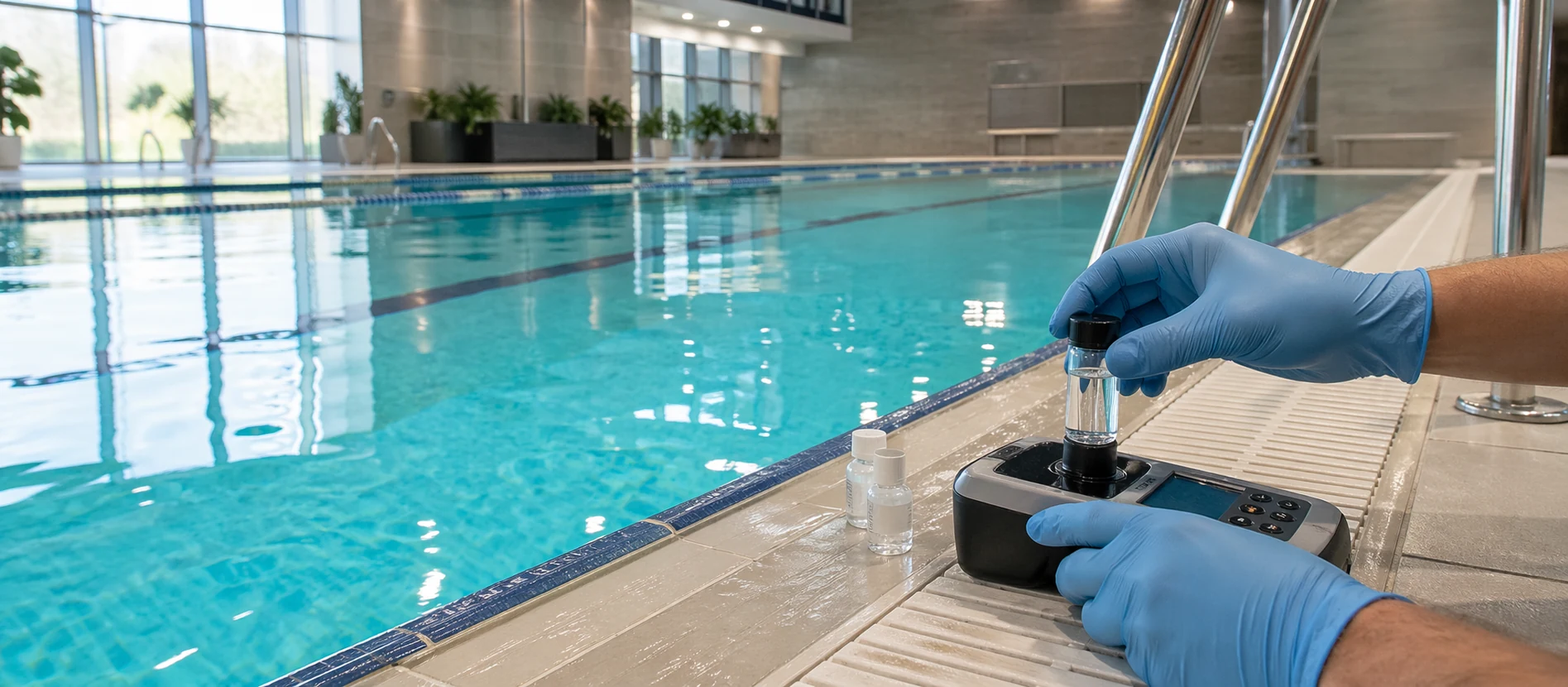 Проверка воды у коммерческого бассейна для КП по задаче объекта